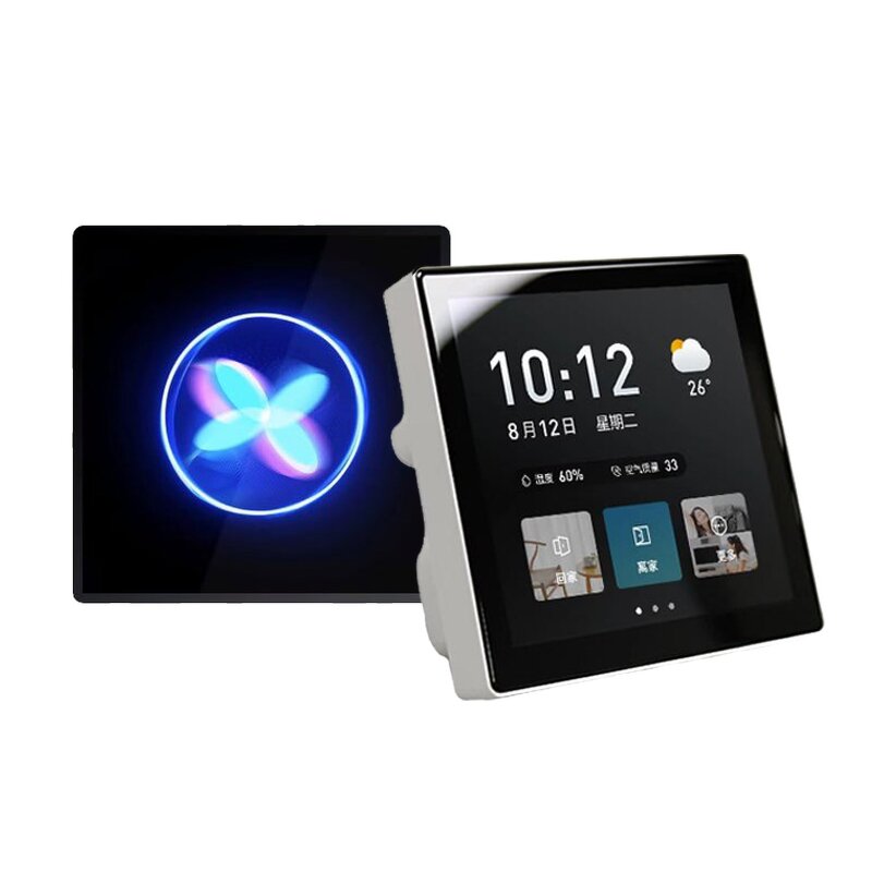 Control Panel - Manufacturer 86 Box 4" ESP32-S3 Touch WiFi LCD Temp/Humidity Sensor