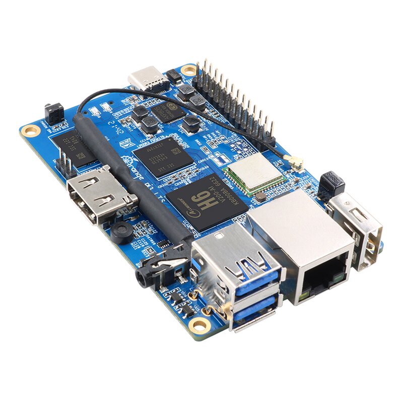 Development Board - Manufacturer Orange Pi 3 LTS 2GB LPDDR3 8GB EMMC Android 7.0