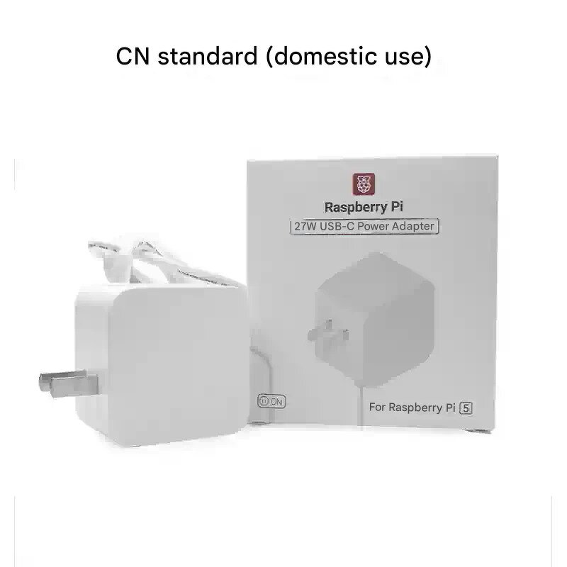 Power Supply - Manufacturer Raspberry Pi 5 Official 5V5A 27W USB-C Original Adapter