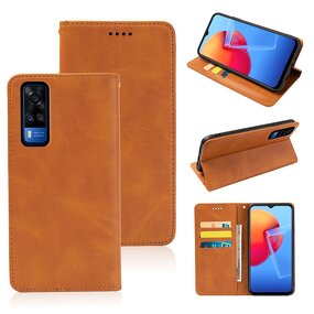 Phone Case - Manufacturer VIVO Y51 2020 India PU Leather Wallet Magnetic Flip Fast