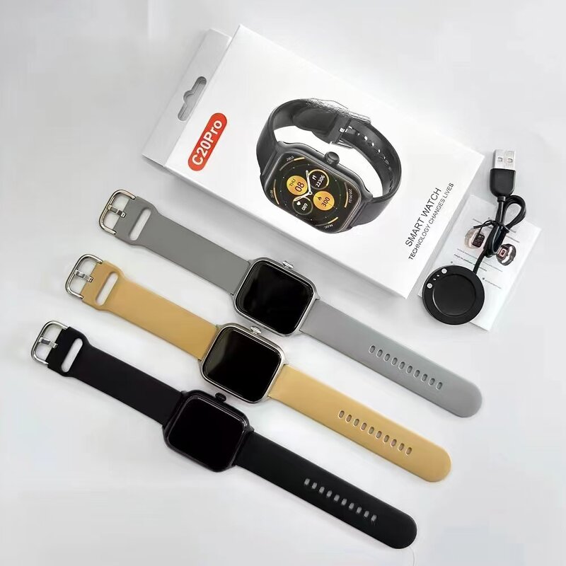 Smartwatch Manufacturer - C20 Pro Android Square IP67 Waterproof Unisex