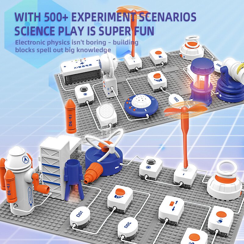 Science Toys Manufacturer - Electronic Building Blocks Physics Circuit