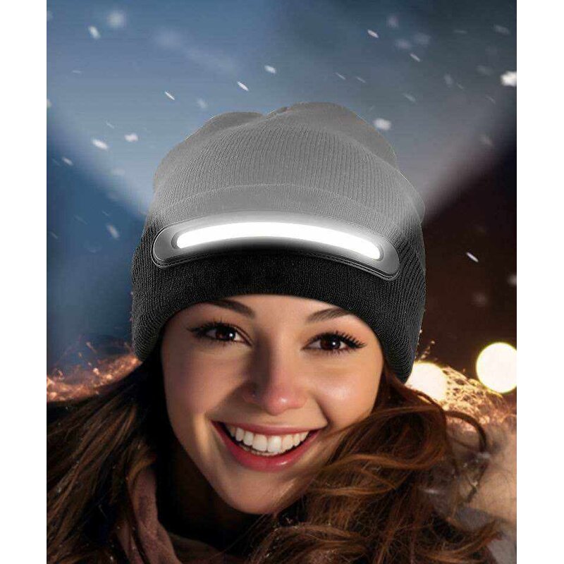 LED Headlamp Hat Manufacturer - M1-BTD3 Waterproof USB Charging Music