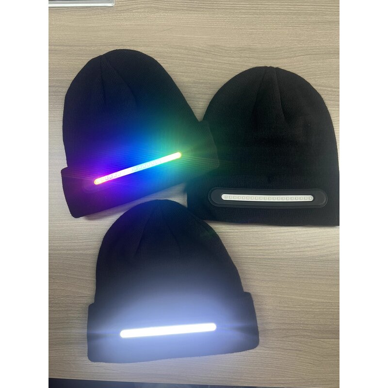 LED Beanie Manufacturer - Unisex Outdoor Waterproof Rechargeable Cycling