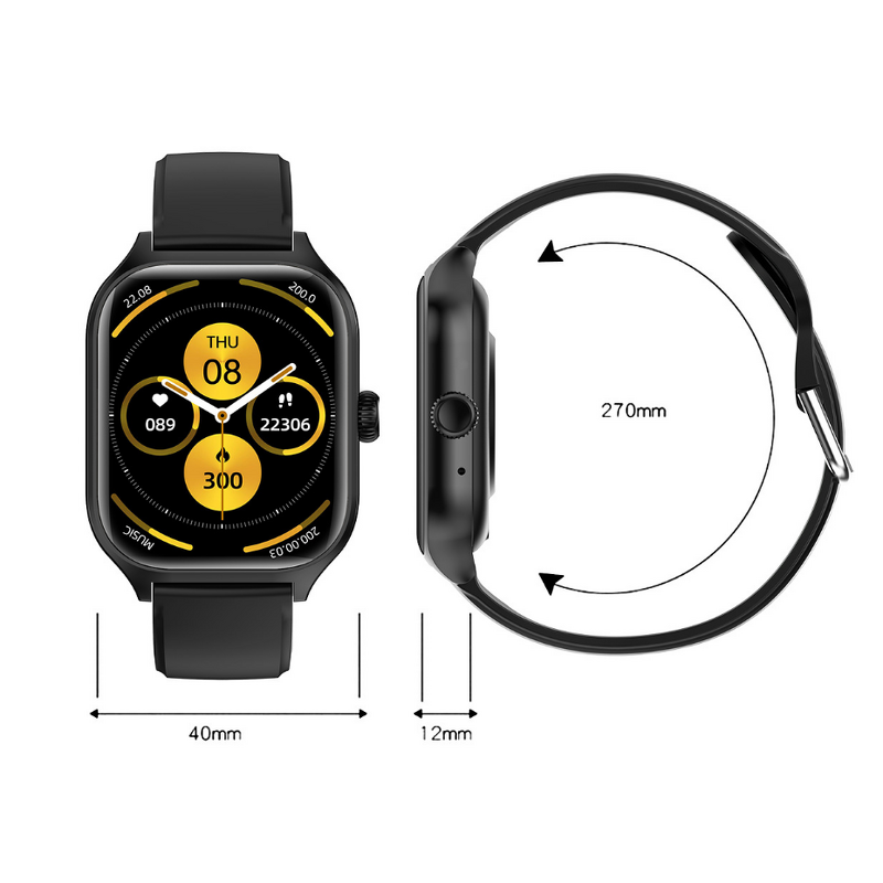 Smartwatch Manufacturer - C20 Pro Android Square IP67 Waterproof Unisex