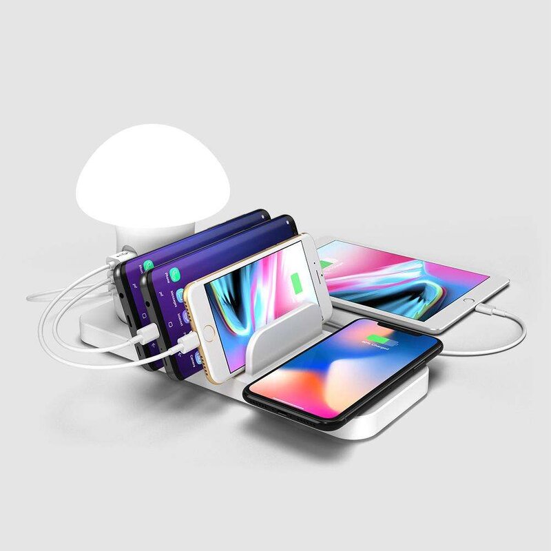 Charging Base Manufacturer - USB Wireless with Phone Stand Night Light