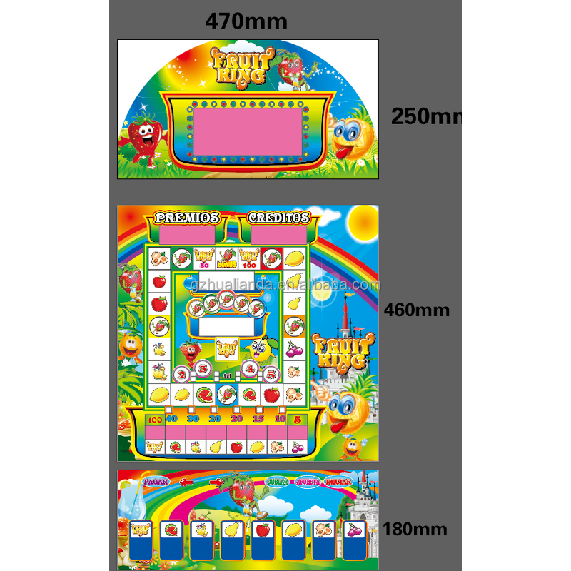 Game Console Kit Manufacturer - HL PCB Fruit King 1 3 5 Mario