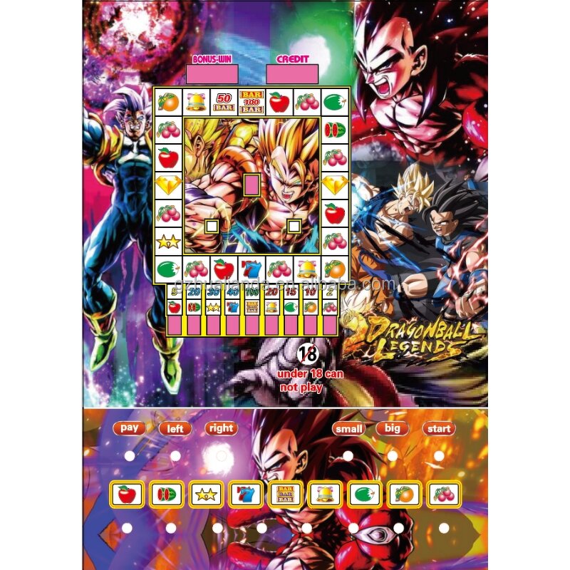 Arcade Game Kit Manufacturer - HL Fruit King 1 3 5 Coin Operated Mario