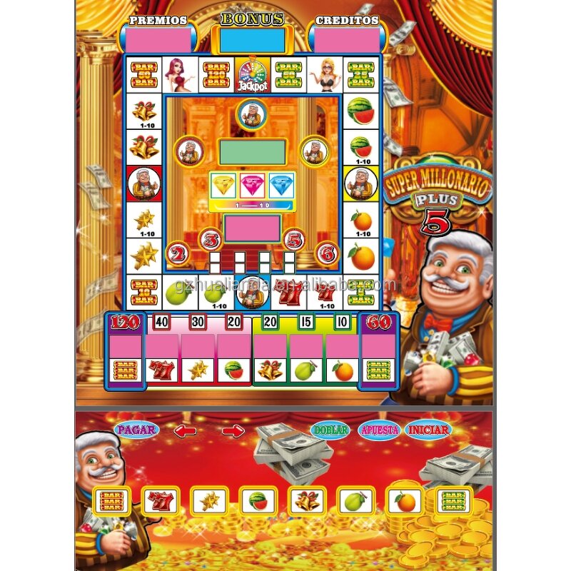 Game Console Kit Manufacturer - HL PCB Fruit King 1 3 5 Mario