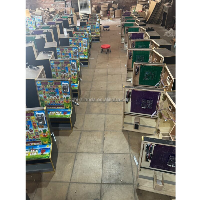 Arcade Game Kit Manufacturer - HL Fruit King 1 3 5 Coin Operated Mario