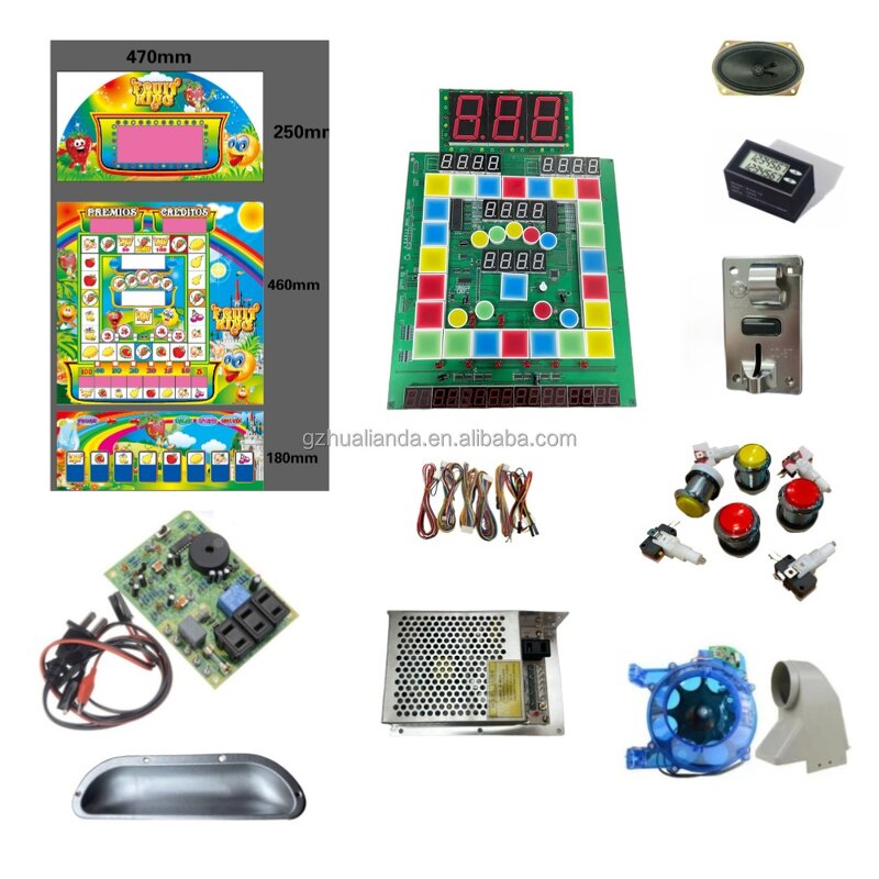 Game Console Kit Manufacturer - HL PCB Fruit King 1 3 5 Mario