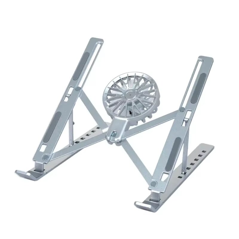 Laptop Stand - Manufacturer Adjustable Height Foldable with Cooling Fan Laptop Tablet iPad