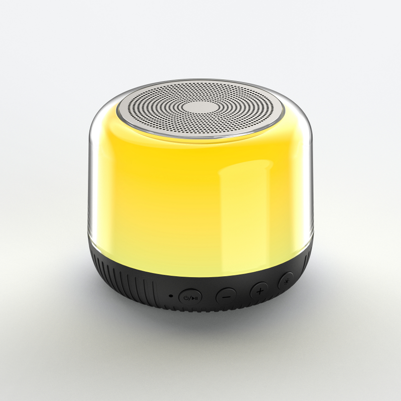 Mini Speaker - Manufacturer Portable Wireless RGB LED 7 Color Night Light Waterproof