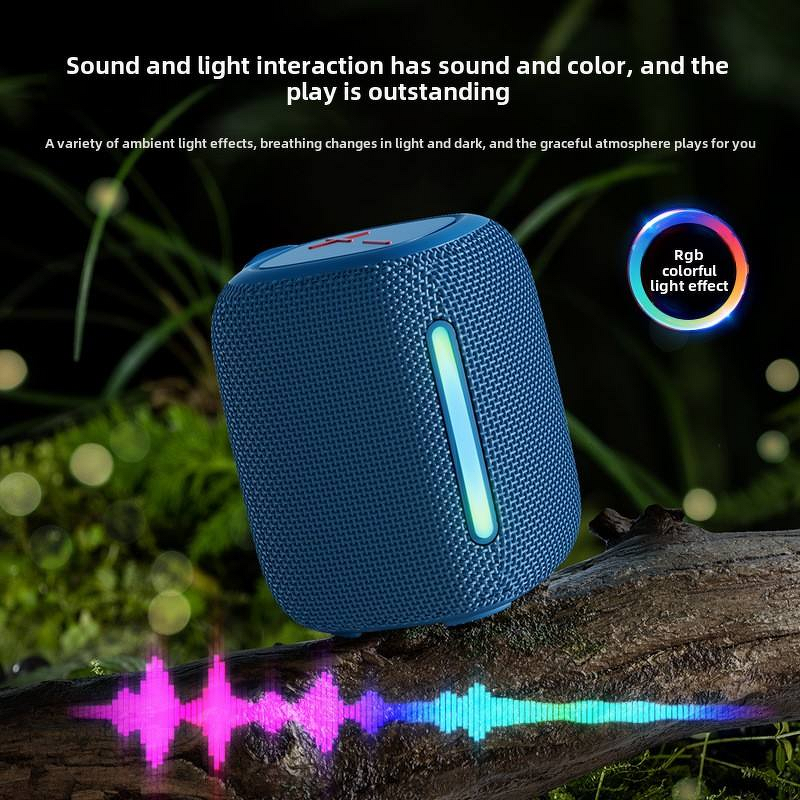 Gaming Speaker - Manufacturer Portable IPX5 Waterproof RGB Cool Lights TWS BT5.3/AUX