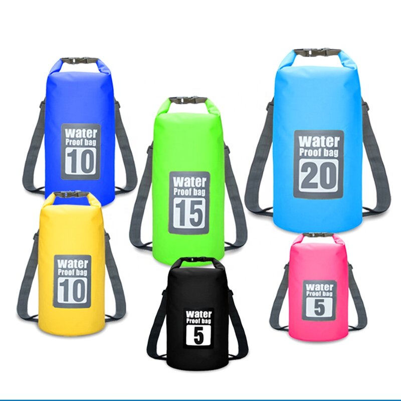 Dry Bag - Manufacturer 10L Floating Waterproof Roll Top Backpack Fishing Boating Kayaking