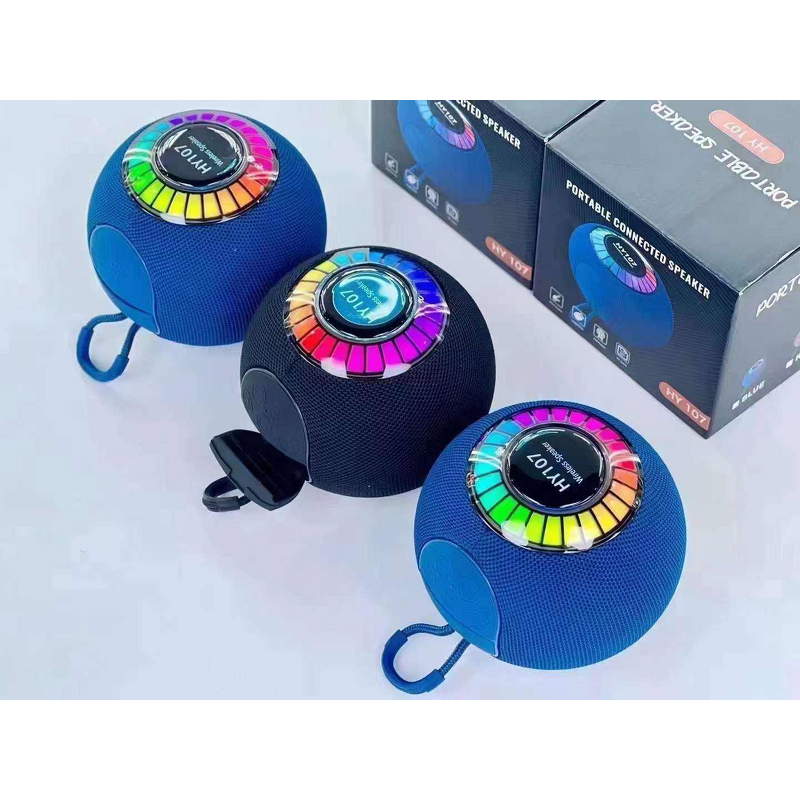 BT Speaker - Manufacturer Wireless 5.3 5W IPX4 Waterproof RGB AUX/TF/USB TWS 12H Metal
