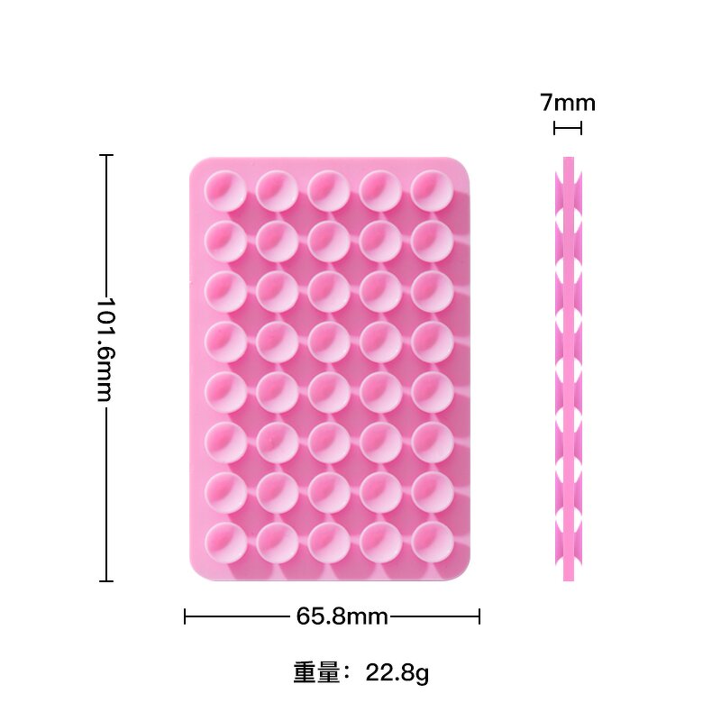 Phone Mount - Manufacturer Double Side Silicone Suction Cup Selfie Video Mirror Detachable