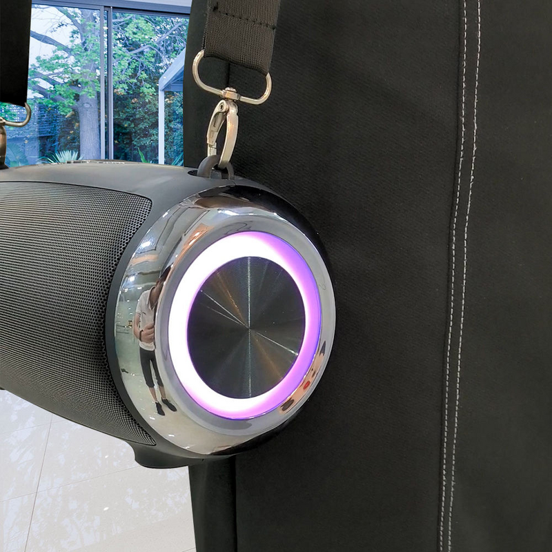 BT Speaker - Manufacturer Portable Outdoor RGB Wired Mic 3600mAh Metal Cabinet Phone