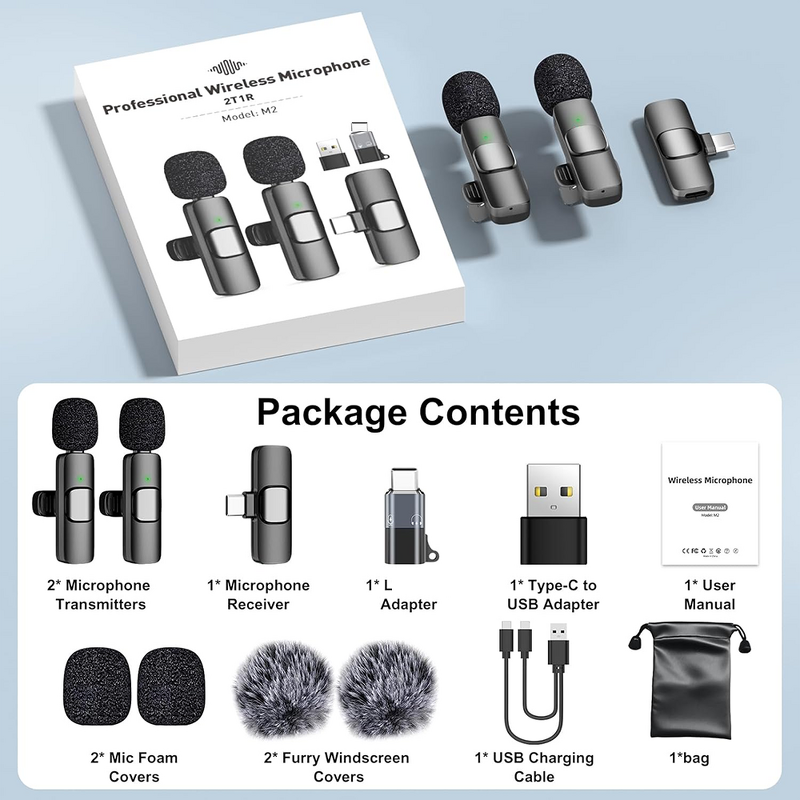 Lavalier Mic - Manufacturer Professional USB Type-C iPhone iPad 48KHz/16bit YouTube