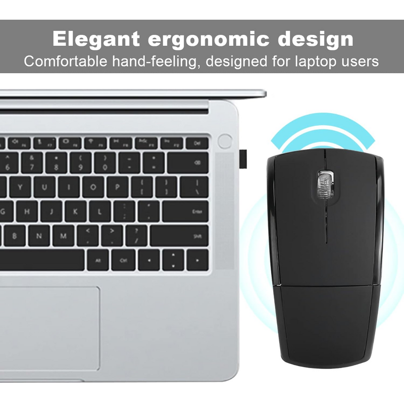 Arc Mouse - Manufacturer Portable Foldable 2.4G Cordless LED Backlit Ultra Slim Travel