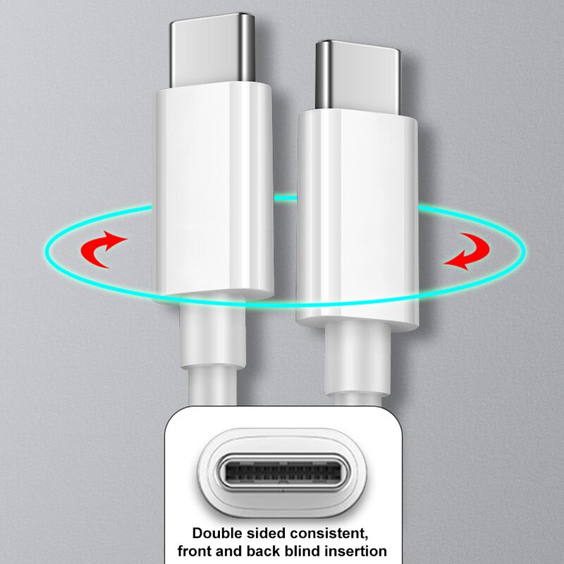 USB C Cable - Manufacturer 20W 2A PD Fast Charging Samsung iPhone15 Pro Max 14/13/12