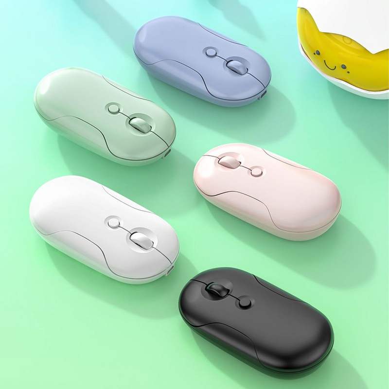 Gaming Mouse - Manufacturer Dual-Mode BT5.0+2.4G Rechargeable LED Mini Android Laptop