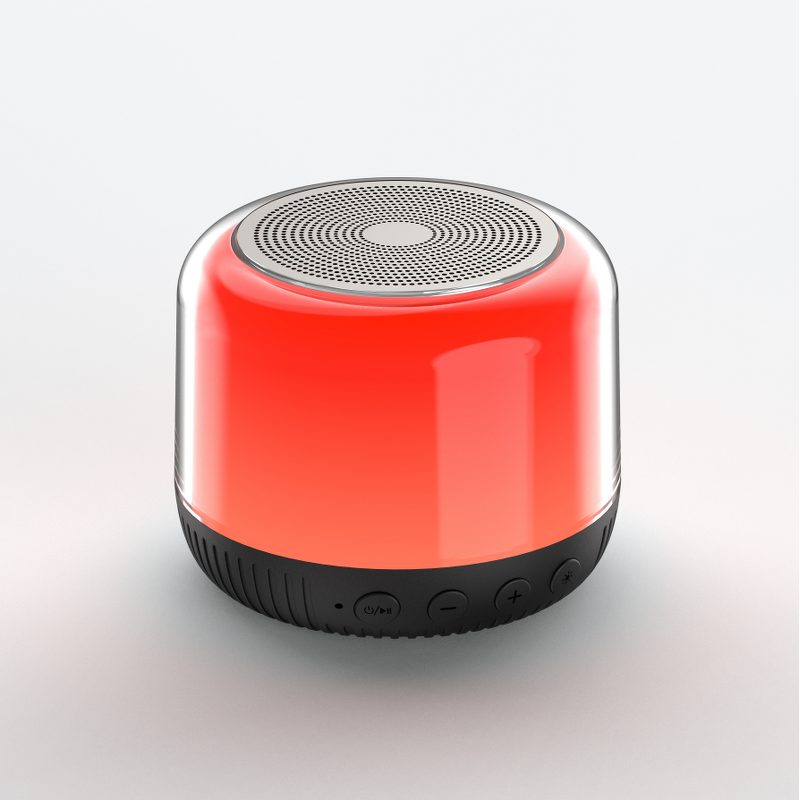 Mini Speaker - Manufacturer Portable Wireless RGB LED 7 Color Night Light Waterproof