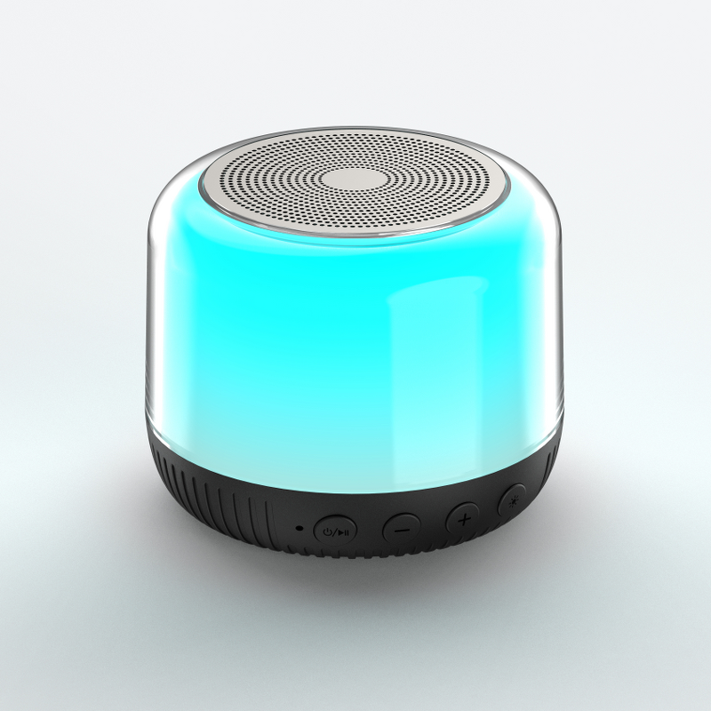 Mini Speaker - Manufacturer Portable Wireless RGB LED 7 Color Night Light Waterproof