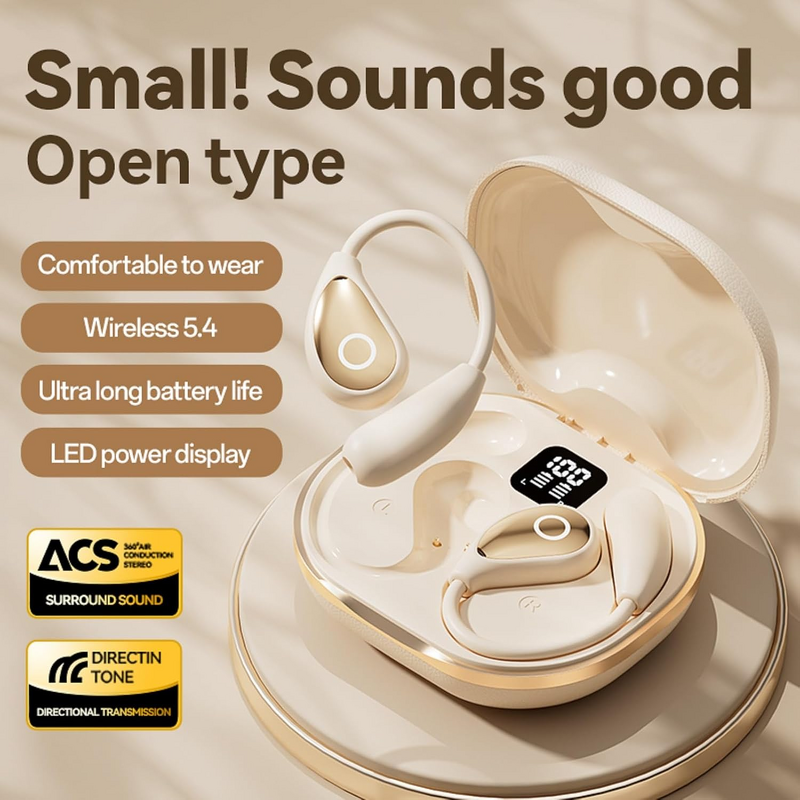 OWS Earbuds - Manufacturer IPX4 Waterproof ENC Bone Conduction LED Samsung Huawei