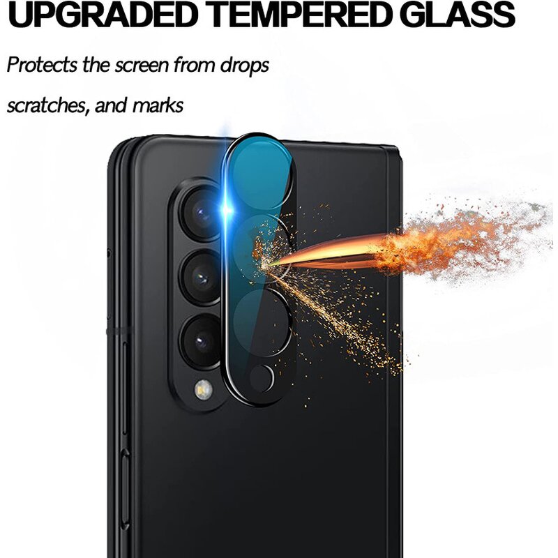 Lens Protector - Manufacturer HD Clear Anti Scratch Tempered Glass S22 Z Fold3 Z Flip3