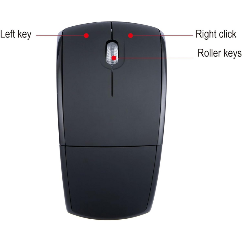 Arc Mouse - Manufacturer Portable Foldable 2.4G Cordless LED Backlit Ultra Slim Travel