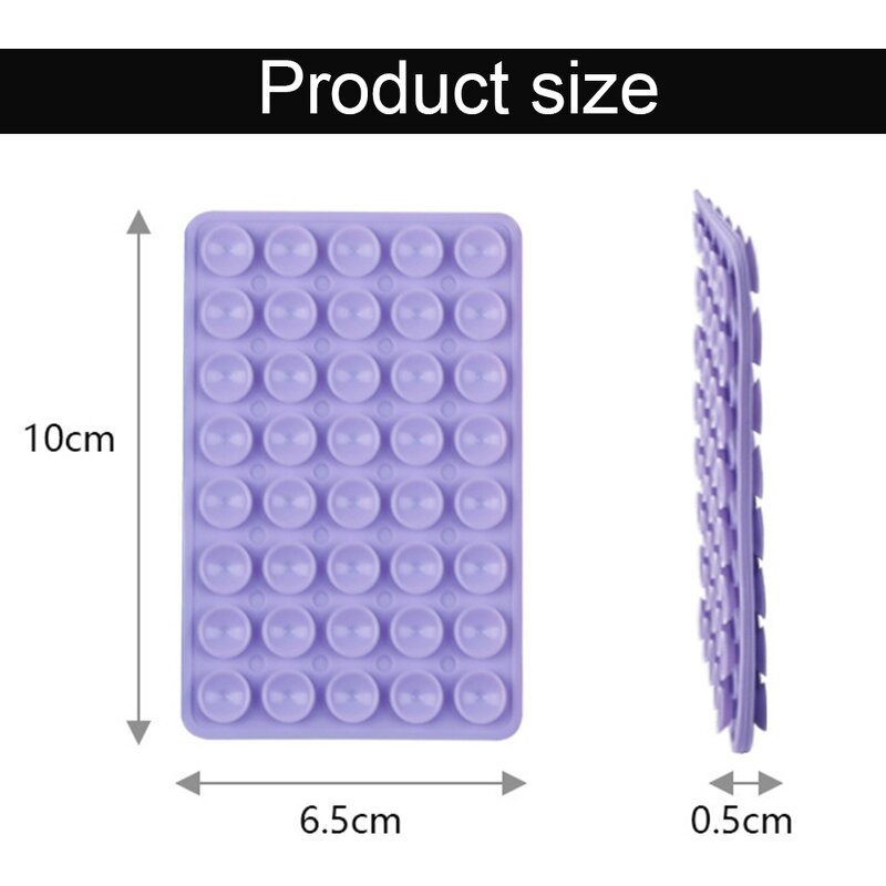 Phone Mount - Manufacturer Double-Sided Silicone Suction Cup Anti-Slip Adhesive iPhone