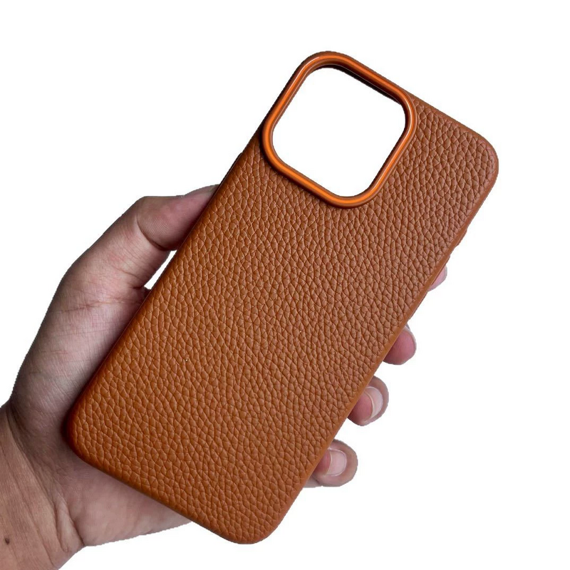 Phone Case - Manufacturer Luxury Retro Magnetic Litchi Grain PU Leather iPhone14/15/16 Pro Max