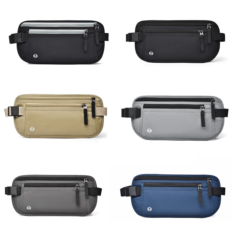 Waist Bag - Manufacturer Passport Waterproof Polyester Elastic RFID Phone Bag All Phones