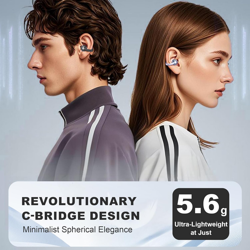 Sports Headphones - Manufacturer Ear Clip Bone Conduction Open No In-Ear Noise Canceling