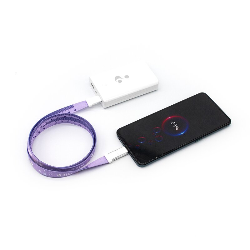 Charging Cable - Manufacturer Polyester Woven 3 in 1 iPhone Micro Type-C Fast Charging