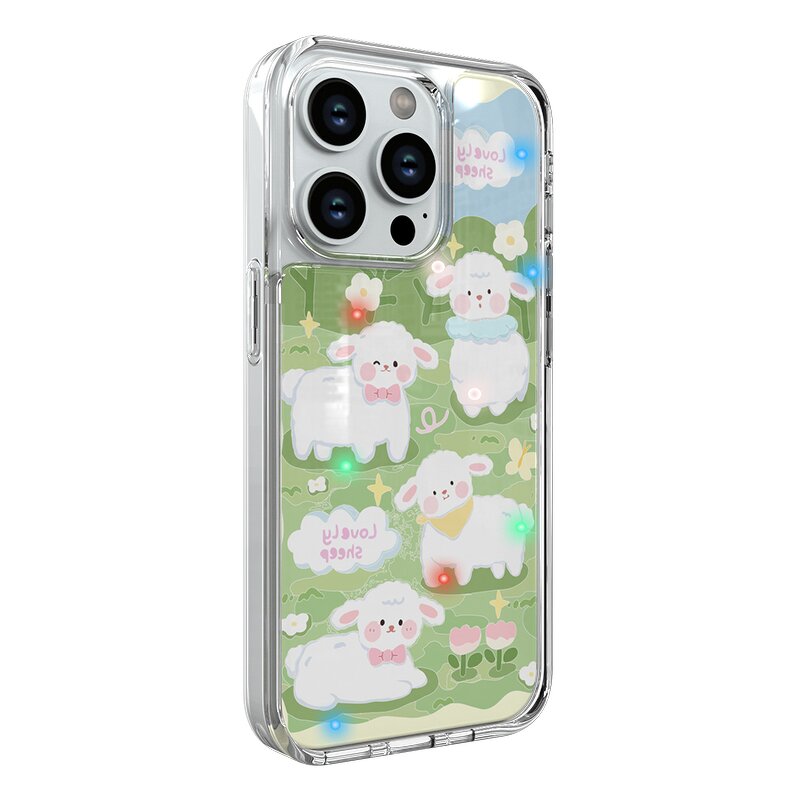 Phone Case - Manufacturer LED NFC Induction Light-Emitting Custom Back Panel Pattern