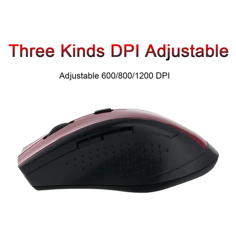 Gaming Mouse - Manufacturer 2.4G Rechargeable Silent 4 DPI Small Sized Hands Multi-Device