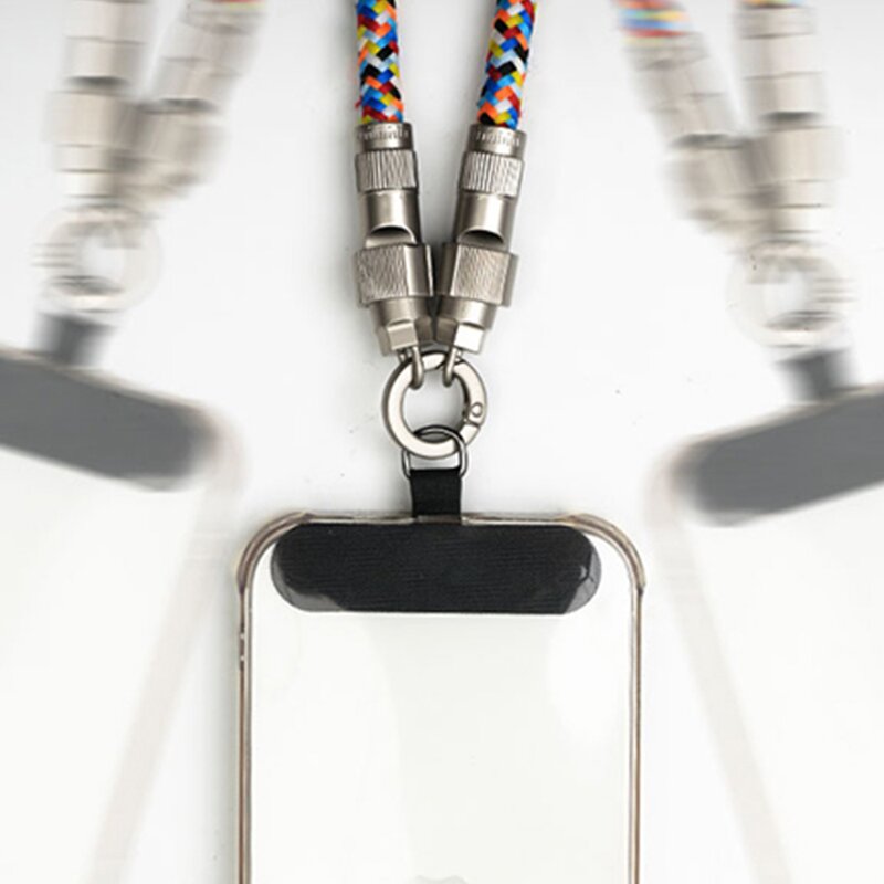 Charging Cable - Manufacturer 2-in-1 PD 60W Nylon Wrist Neck Strap Charging Data Rope