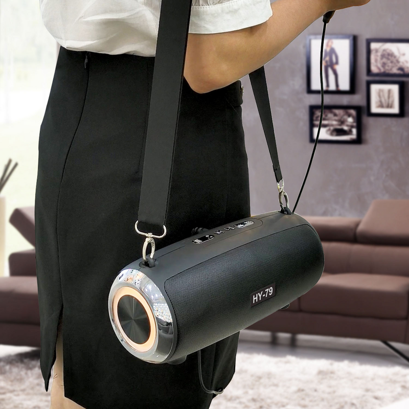 BT Speaker - Manufacturer Portable Outdoor RGB Wired Mic 3600mAh Metal Cabinet Phone