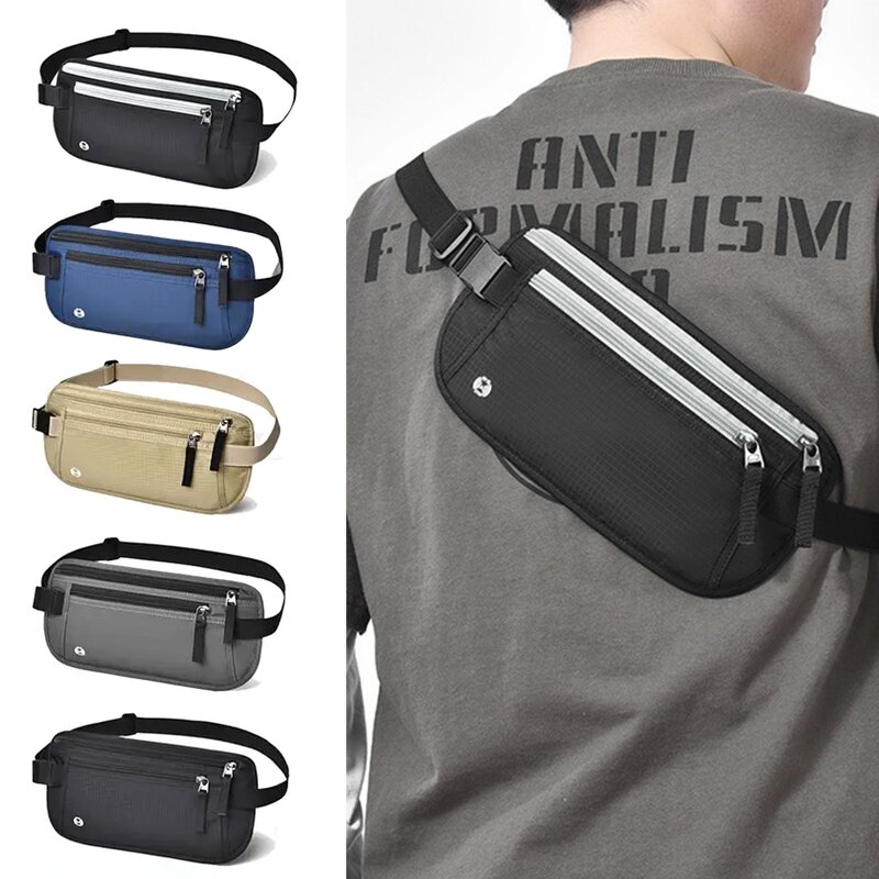 Waist Bag - Manufacturer Passport Waterproof Polyester Elastic RFID Phone Bag All Phones