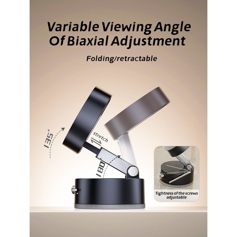 Car Phone Mount - Manufacturer Double Sided Magnetic Vacuum Suction Screen Mirror Glass