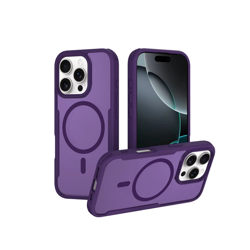 Phone Case - Manufacturer Super Drop-proof Translucent Magnetic Wireless Charging TPU PC iPhone16