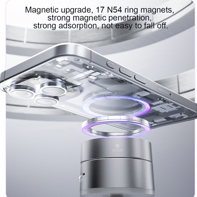 Phone Stand - Manufacturer N54 Magnet Retractable Foldable 360° Rotatable Desktop Holder