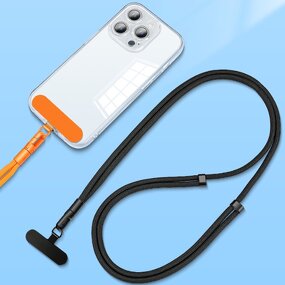 Phone Lanyard - Manufacturer 0.7mm 160cm Nylon Crossbody Detachable Patch Universal Strap