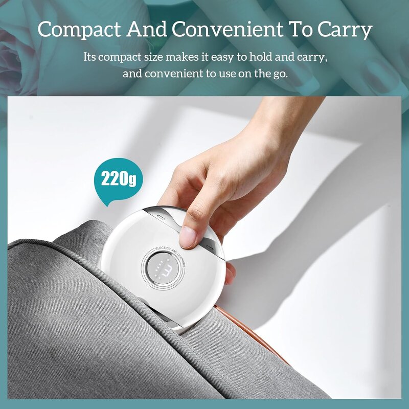 Nail Clippers - Manufacturer 609 3 in 1 3 Speeds Type-C Rechargeable Baby Kids Adults