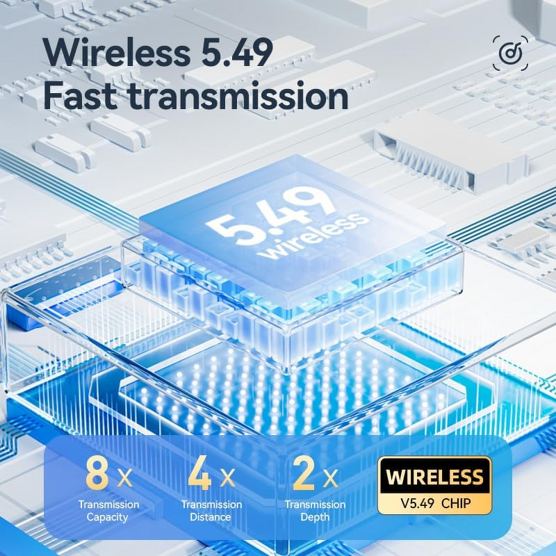 OWS Earphones - Manufacturer Open Ear LED Indicator ENC Noise Cancelling Stereo Bass