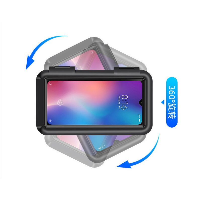 Motorcycle Holder - Manufacturer 360° Waterproof Bike Bag Cycling Motorcycling Phone Holder