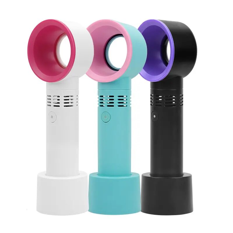 Eyelash Fan - Manufacturer USB Rechargeable Mini Bladeless Handheld Dryer Extension Blower