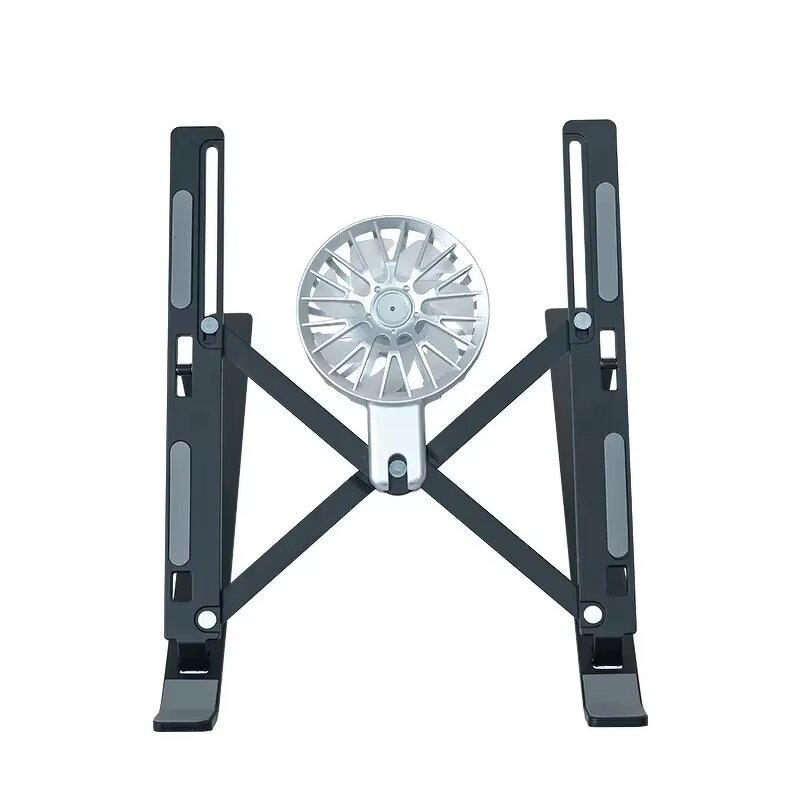 Laptop Stand - Manufacturer Adjustable Height Foldable with Cooling Fan Laptop Tablet iPad